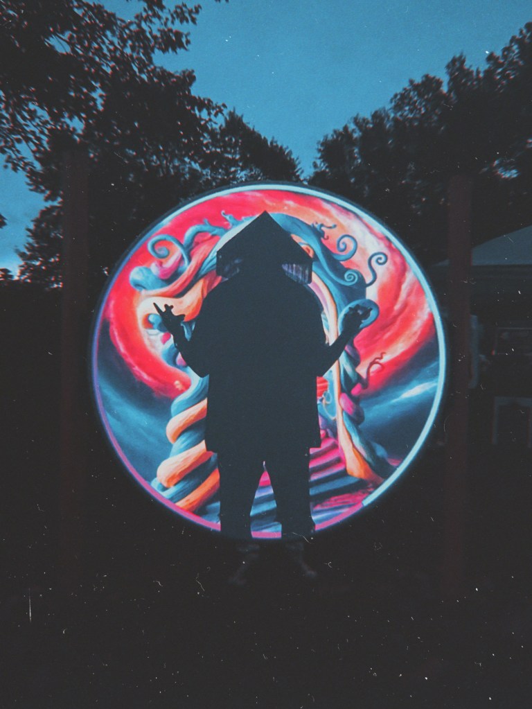 Toronto artists collective goes to live paint at festival, Sonic Springs 2024