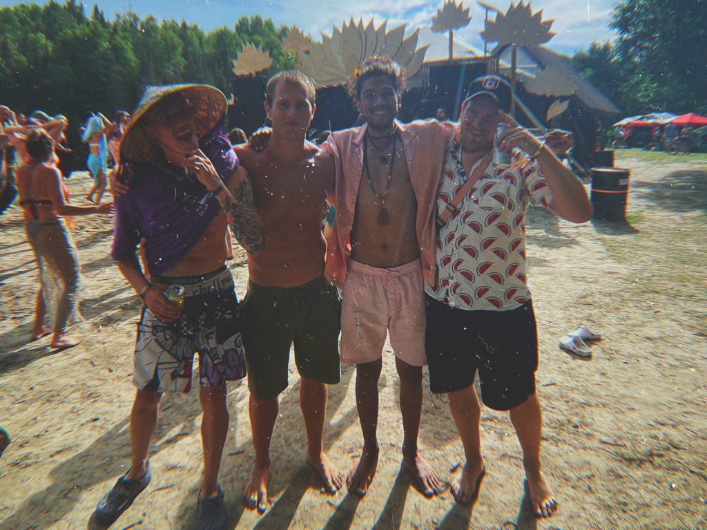 Toronto artists collective goes to live paint at festival, Sonic Springs 2024