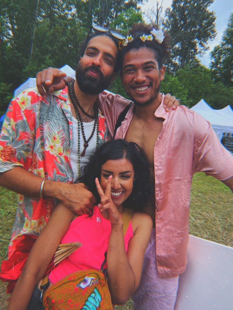 Toronto artists collective goes to live paint at festival, Sonic Springs 2024